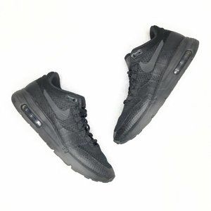 nike air max 1 ultra flyknit triple black